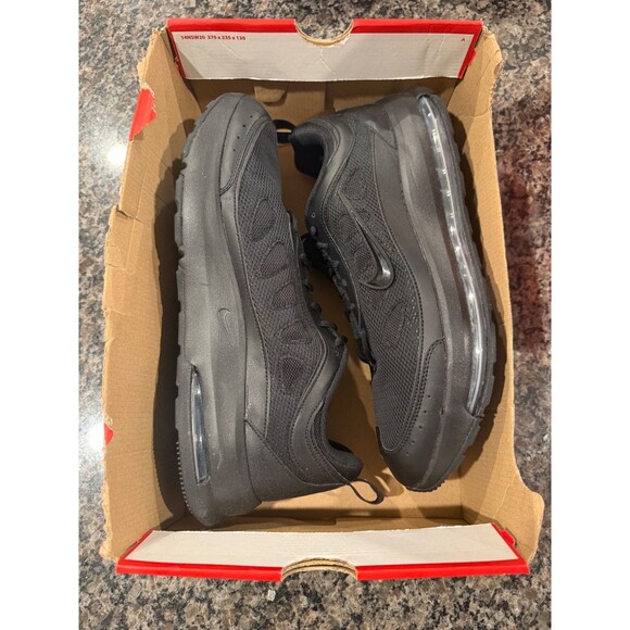 Size 14 Nike Air Max AP Triple Black Volt Mens Athletic Shoes CU4826-001 main image 6